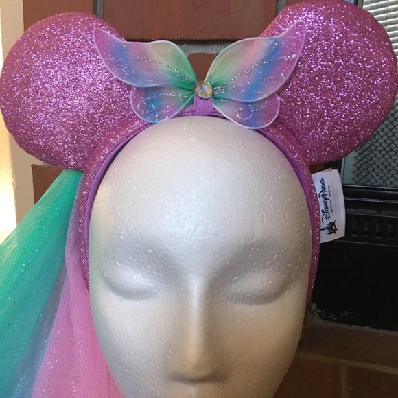 Disney Minnie Fairy Wings (Butterfly) Ear Headband - Picture 3 of 6